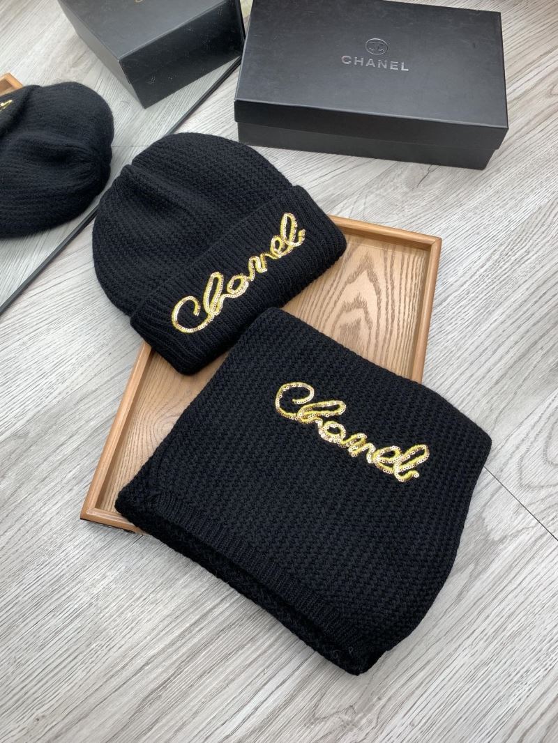 Chanel Caps Scarfs